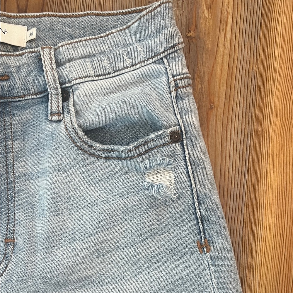 Hidden High Rise Denim Jeans - Picture 5 of 12